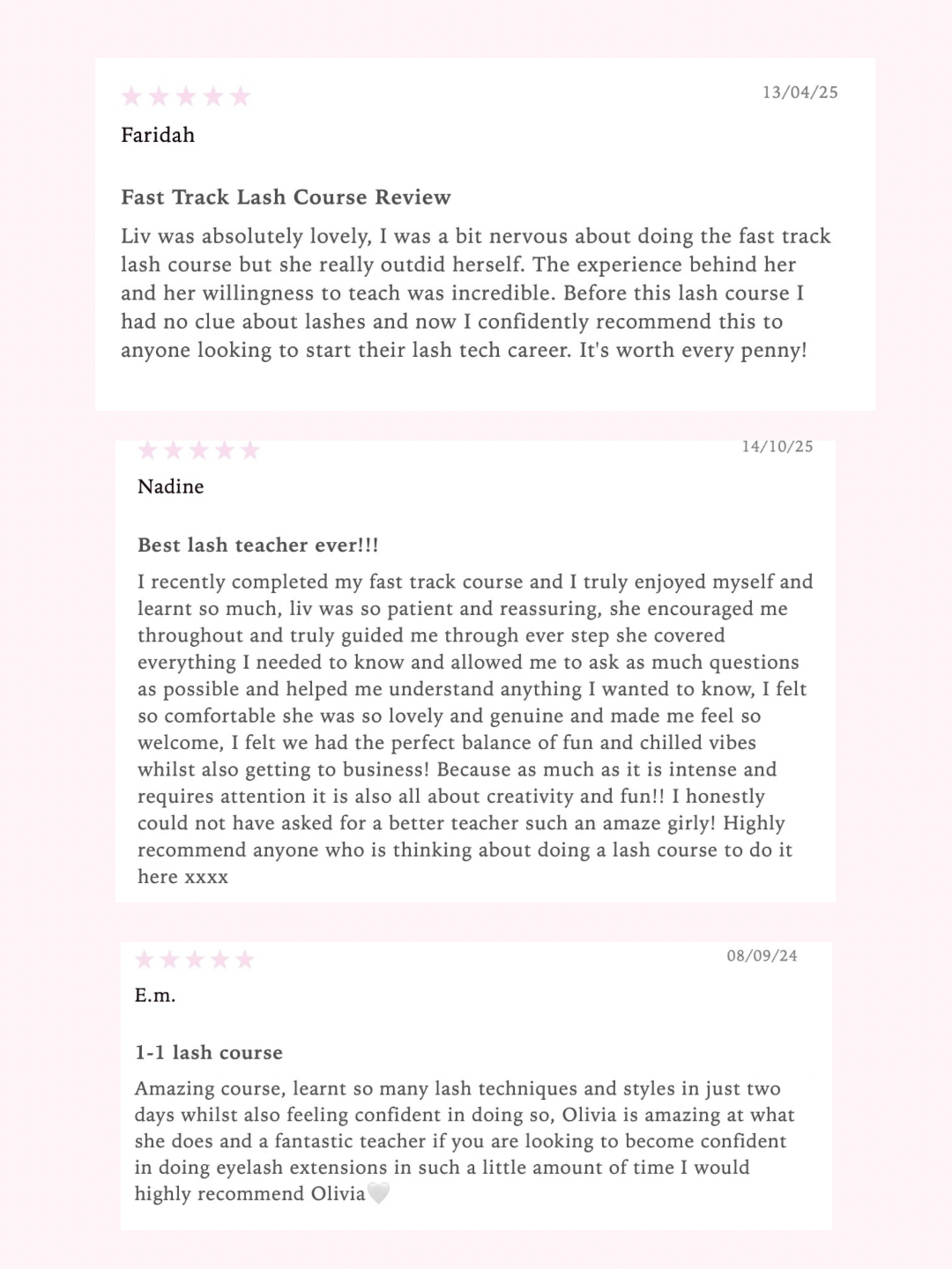 Classic Lash Extension Course