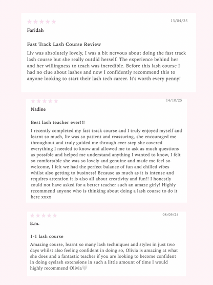 Classic Lash Extension Course