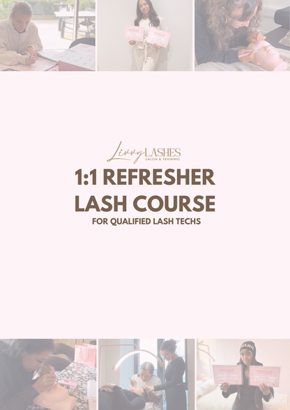 1-1 Lash Extension Refresher Course